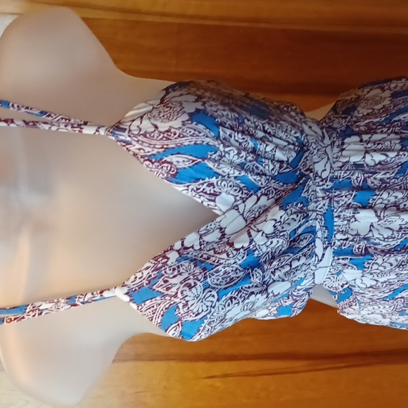 Loft Beach Sleeveless Floral Maxi Dress Size S NWT - Picture 6 of 8